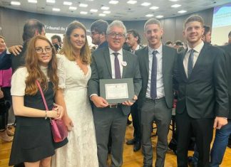 Tiago Zilli é diplomado deputado estadual de Santa Catarina