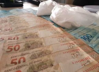 Tráfico de Drogas: quase meio quilo de cocaína é apreendido em Passo de Torres