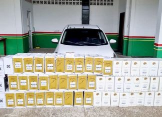 Carga com mais de 370 garrafas de vinho é apreendida em Lages