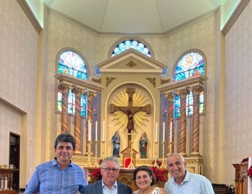Deputado Tiago Zilli participa das comemorações do aniversário de Criciúma