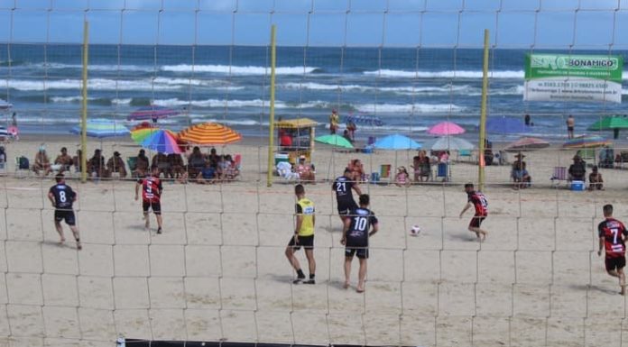 Campeonatos Praiano de Futsal e Futebol 7 na Areia agitam o verão em Balneário Gaivota