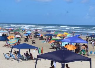 Primeira semana do ano termina com praias lotadas em Balneário Gaivota