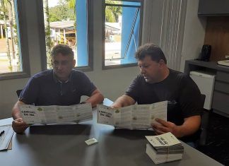 Mapa turístico do Geoparque Caminho dos Cânions do Sul está disponível em Timbé do Sul