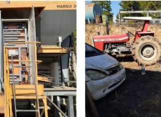 Usina de asfalto de Meleiro é alvo de arrombamento e furto de materiais