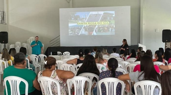 Educação de Santa Rosa do Sul encerra formação e profissionais voltam às escolas
