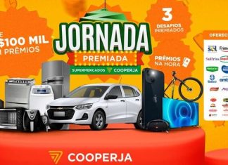 Supermercados Cooperja lança “Promoção Jornada Premiada” e sorteará mais de 100 mil em prêmios