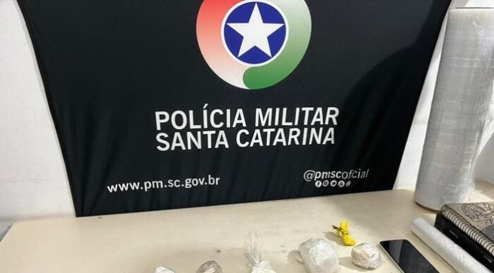 Tráfico de drogas na estrada geral do Caverazinho, Araranguá