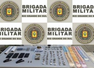 BM prende homem embalando drogas junto com uma menor