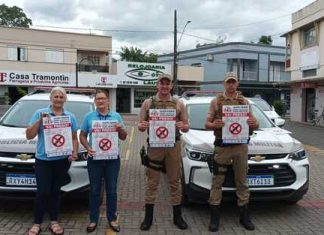 Campanha de prevenção contra a Venda de Bebidas Alcóolicas para Menores é promovida em Timbé do Sul.