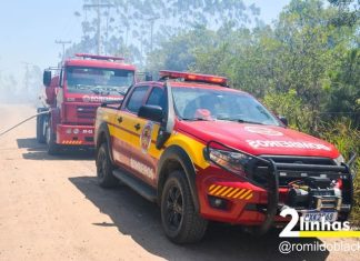 Incêndio criminoso gera prejuízo e causa acidente em Passo de Torres