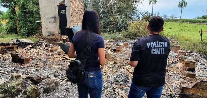 Corpo é encontrado em casa incendiada em São João do Sul
