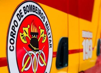 Incêndio em veículo assusta moradores do bairro Nova Divinéia em Araranguá