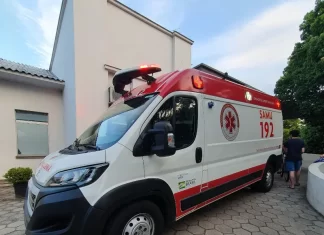 Colisão de carro e bicicleta é registrado em Sombrio