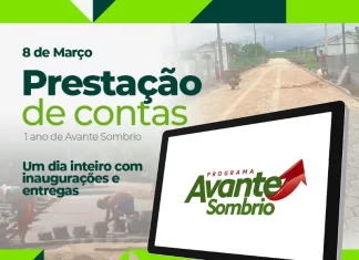 Avante Sombrio completa um ano com inaugurações e prestação de contas
