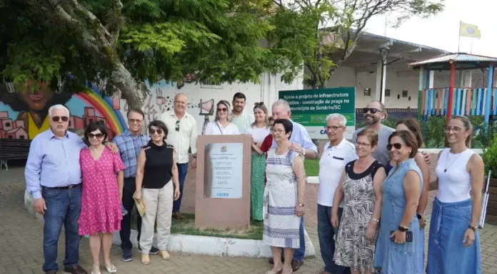 Praça Saul Freitas é inaugurada em Sombrio