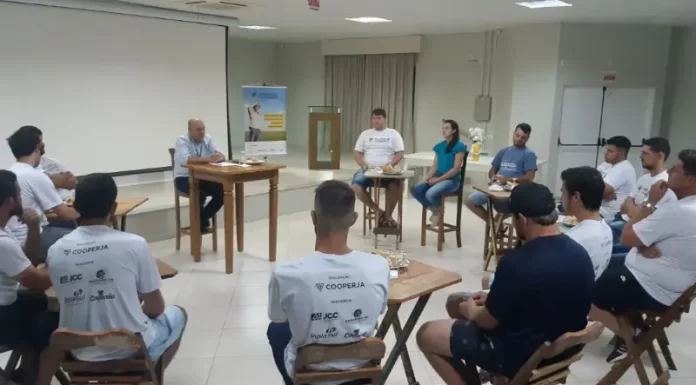 Cooperja reúne Núcleo Jovem para troca de informações com o presidente