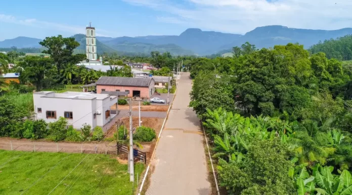 Praia Grande conclui as pavimentações na Comunidade de Cachoeira de Fátima