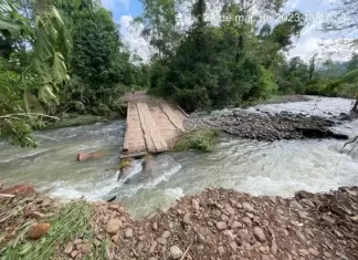 Fortes chuvas afetam comunidades do interior de Jacinto Machado