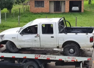 Família Argentina sofre acidente em Santa Rosa do Sul