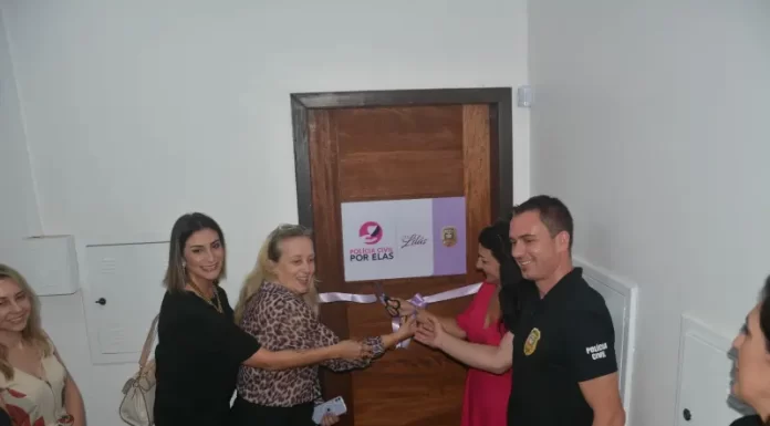 Sala Lilás é inaugurada na DP de Sombrio