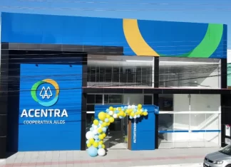 Acentra, cooperativa de crédito inaugura em Sombrio