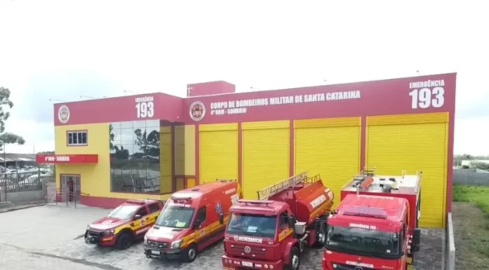 Corpo de Bombeiros de Sombrio está em novo endereço Bombeiros 01