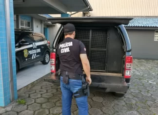 Polícia Civil de Turvo cumpre mandado de prisão de homem que estava foragido