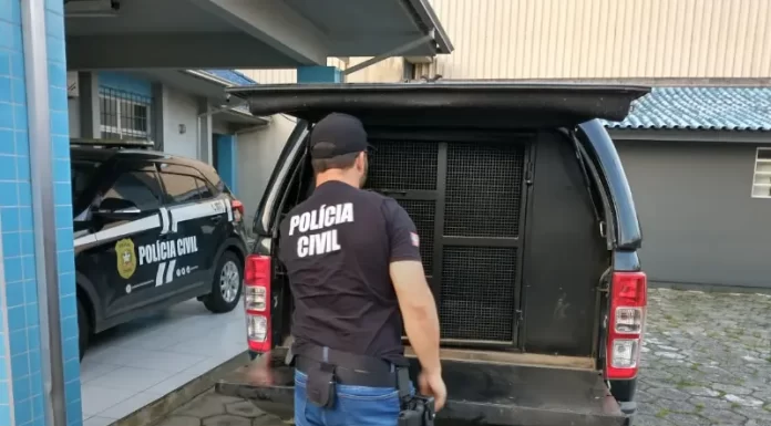 Polícia Civil de Turvo cumpre mandado de prisão de homem que estava foragido