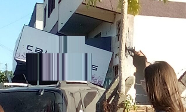 Motorista sofre acidente após mal súbito