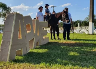 APAE de Santa Rosa do Sul inaugura Equoterapia