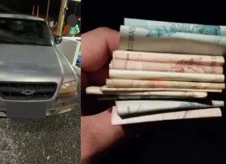 PM de Passo de Torres recupera veículo e dinheiro de bandido que cometeu latrocínio em Maquiné/RS