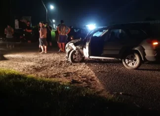 Colisão deixa homem ferido em Sombrio