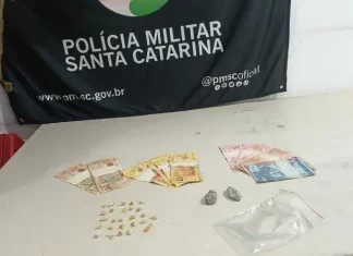 Quatro pessoas são detidas por tráfico de drogas em Sombrio