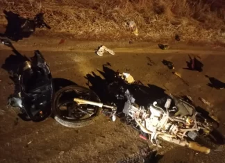 Colisão frontal em Turvo resulta em morte