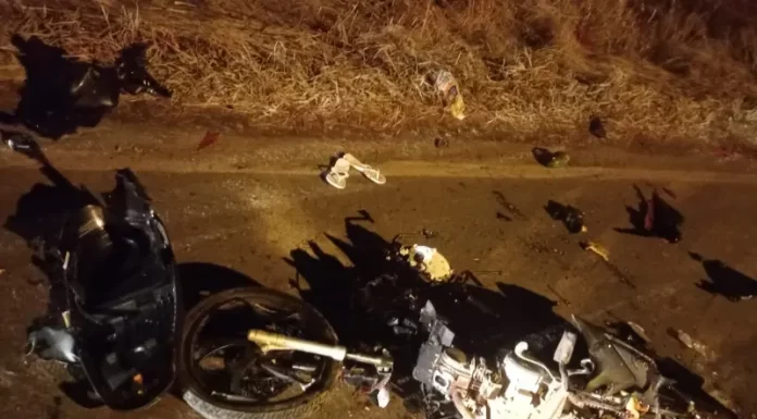 Colisão frontal em Turvo resulta em morte