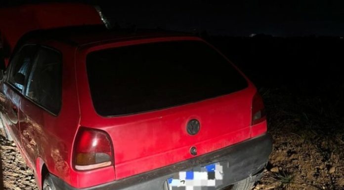 PM de Criciúma recupera carro furtado em Sombrio