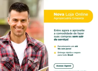 Cooperja lança canal de vendas on line em suas lojas agropecuárias