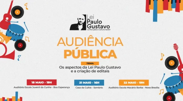 Conselho Municipal de Cultura de Sombrio convida para Audiência Pública
