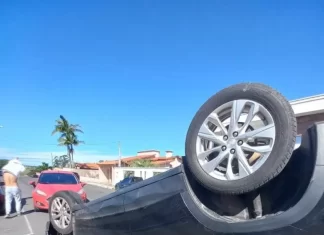 Grave acidente de trânsito ocorre no centro de Sombrio