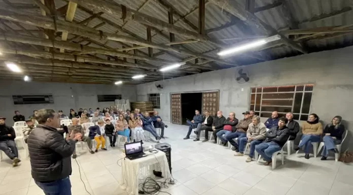Santa Rosa do Sul: Reunião abre série de encontros de prestação de contas