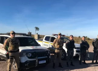 Polícias Militares do Rio Grande do Sul e Santa Catarina lançam operação divisa
