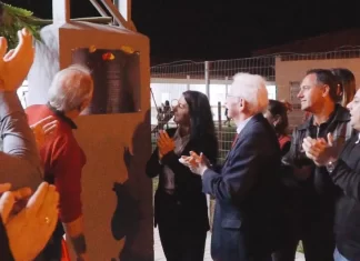 Escola realiza a Festa da Família na nova quadra coberta em Sombrio