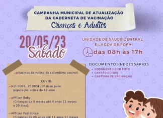 Balneário Gaivota promove sábado nova Campanha de Vacinação