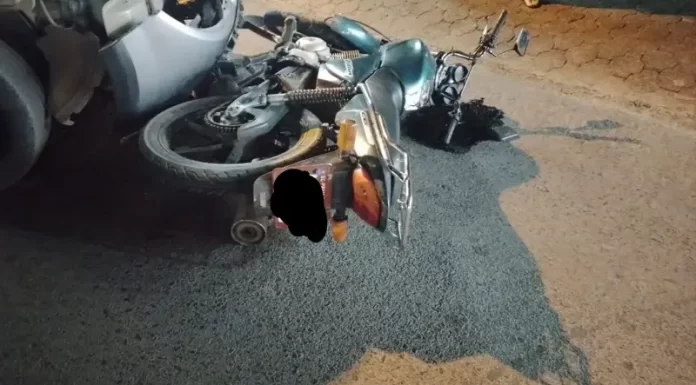 Acidente de trânsito em Praia Grande deixa motociclista gravemente ferido