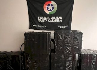 Polícia Militar apreende 329 kg de cocaína no Porto de Navegantes