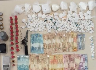 Polícia Civil prende homem com arma, munições e drogas em Jacinto Machado