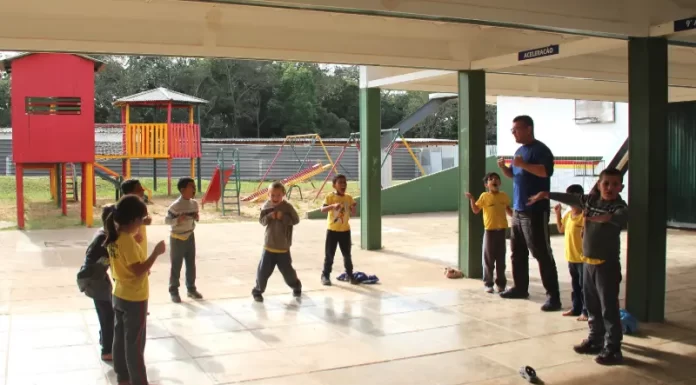 Escola de Sombrio inicia o ensino em tempo integral