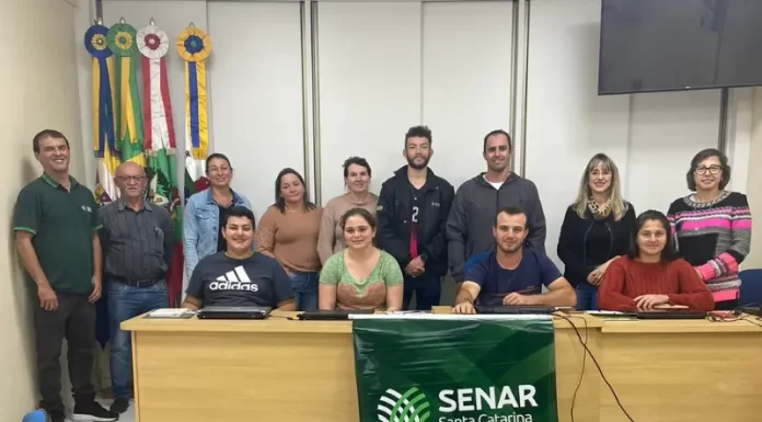 Produtores participam de curso de emissão de nota fiscal eletrônica em Jacinto Machado