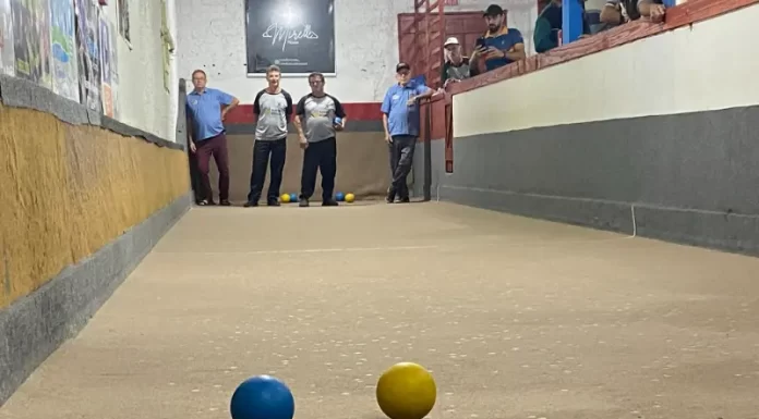 Estão abertas as disputas do Municipal de Bocha de Santa Rosa do Sul