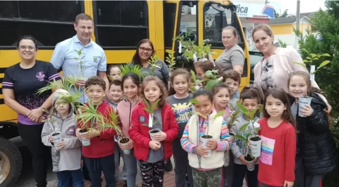 Pré-escolar com agenda intensa sobre a Semana do Meio Ambiente